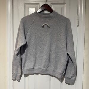 Frank And Oak x Mathilde Corbeil Rainbow Eye Sweatshirt‎ Small
